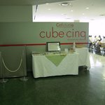 キューブ サンク - 入口付近