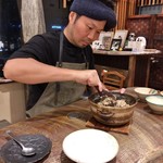 傳 - 食事2：秋刀魚ご飯2