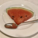 北島亭 - 口直しのスイカ