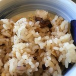 梅の花 - 松茸ご飯