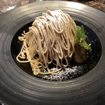 ピエールプレシュウズ 本店 - モンブラン・ブリュレ(918円)