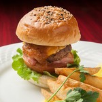 Luxury burger from Kitano Yumesho