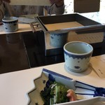 梅の花 - ＊小鉢 ほうれん草と生麩のおひたし