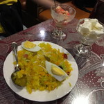 ナワブ - ザルダ、クルフィ、ココナッツアイスクリーム