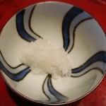 草喰 なかひがし - 煮えばなの登場、ご飯の1杯目。