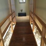 梅の花 - 部屋迄の通路