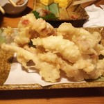 Sushi Izakaya Yataizushi - いか天 ハーフ