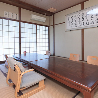 ◇Total of 90 seats ◇Connected tatami rooms can also be used for banquets ◎Suitable for a wide range of occasions