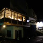 ラ・サンテ - 階段を上がった２階です