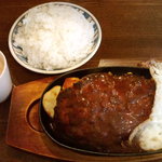 レストランはなみ - ハンバーグランチ（ポテトフライ付き）