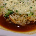 ラ・サンテ - ズワイガニとホタテ貝のフランス風オムライス