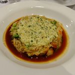 ラ・サンテ - ズワイガニとホタテ貝のフランス風オムライス