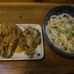 ぶっかけ並とまいたけ天　３３０円！