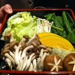 うれし野 - 茶美豚セットの野菜