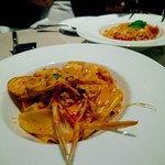 アランチーノ OSAKA - 手長エビのクリームソースパッパルデッレ