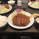 とんかつ檍 浅草橋店 - リブロースかつ定食
