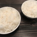 とんかつ檍 - ライス大と普通の近い