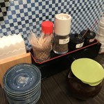 とんかつ檍 - 卓上