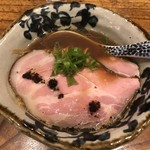 中華そば 先﨑 - 合鴨と貝とセップ茸