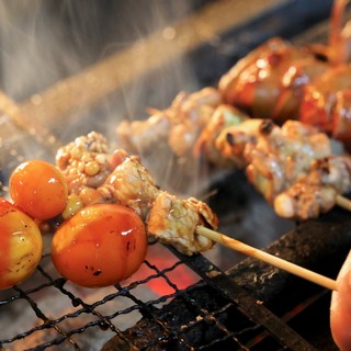 Juicy yakitori made with morning-ground chicken! The featured [rare parts] are also a must-try! ️