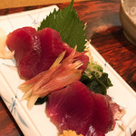 酒蔵 駒忠 - かつお刺し 390円