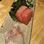 魚屋ひでぞう - 18/10　刺身盛合せ（5種）:780円