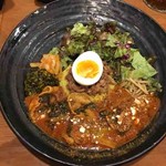 SPICY CURRY 魯珈 - ろかプレート(麻辣湯咖喱)