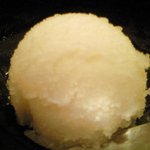 鳥茶屋 - うどんすき 1450円 のシャーベット