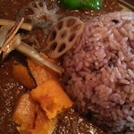 喫茶 虫の音 - 噂のカレー。