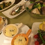 前菜のワゴン①