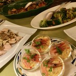 前菜のワゴン②