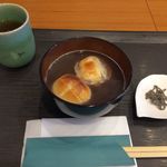 みぃ珈琲 - H.30.10.26.昼 ぜんざい(おもちダブル) 530円税込