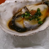 鮨　銀座　鰤門 - 前菜の生牡蠣