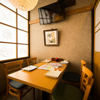 限定数で個室もご用意★