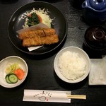 とんかつあさくら - ヒレとんかつ定食 \2,000