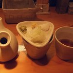 石臼挽き手打 蕎楽亭 - 蕎麦汁と冷麦の汁