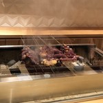 銀座 しのはら - スッポンの下焼き。備長炭で焼かれる半端ない大きさ。