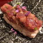 銀座 しのはら - 単純にこの鮪のべったら漬けは美味かったな〜。