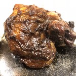 銀座 しのはら - 濃厚な味わい。漬け込んだ焼きスッポン。鰻たれが効いている。