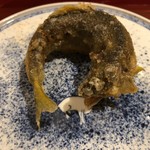 銀座 しのはら - 骨までバリバリと頂けます。お腹からは卵がびっしり。