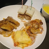 リュクス ダイニング ハプナ - 洋食系プレート、かぼちゃスープ
