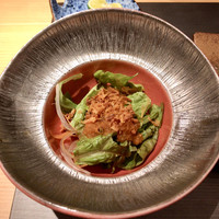 天ぷら 銀座おのでら 並木通り店 - サラダ