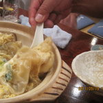 季節料理 加乃 - 餃子の皮で・・美味しい