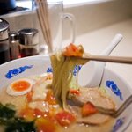 Ramen ichi bamboshi - らーめん一番星 磐田店　トマトらーめん