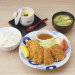 本マグロかつ定食