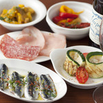 Napre's recommended selection appetizers served in small plates