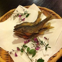 馳走 きむら - 子持ちアユのから揚げ