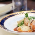 ザ・リッツ・カールトン大阪 - ☆甘鯛の鱗揚げとマッシュポテト 蕪 クリュスタシアンソース