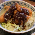 成田屋 - 味噌カツ丼ミニ