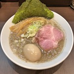 麺屋りゅう - 背脂煮干しそば + 味玉